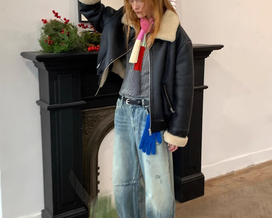 NEWYORKLISTED STYLE COLLECTION: Merino Sheepskin Jacket - NEWYORKLISTED