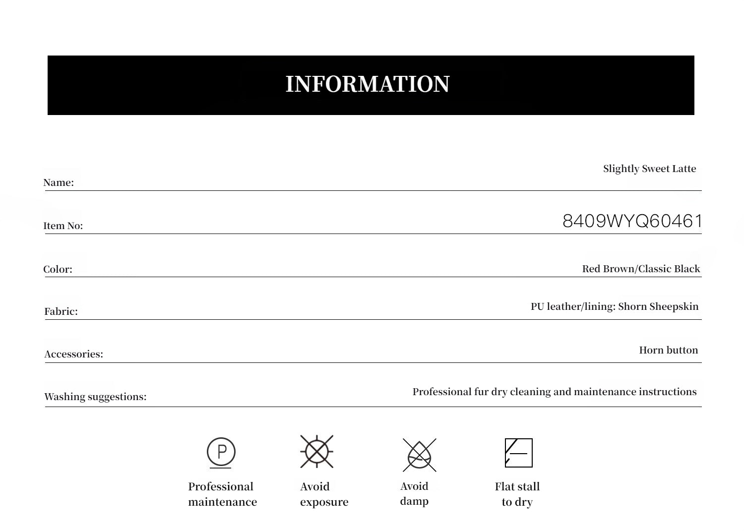 Slightly Sweet Latte Second Generation Furry Lapel Casual Straight Shorn Shearling Jacket - NEWYORKLISTED