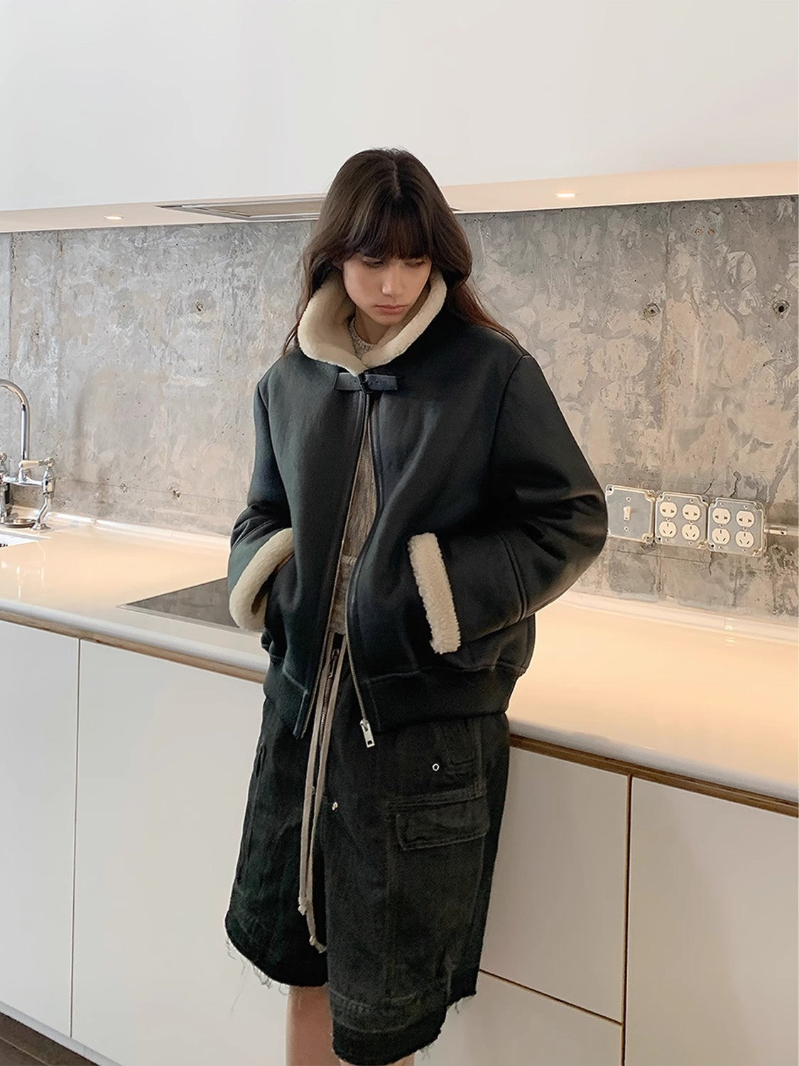 NEWYORKLISTED STYLE COLLECTION: Merino Sheepskin Jacket - NEWYORKLISTED