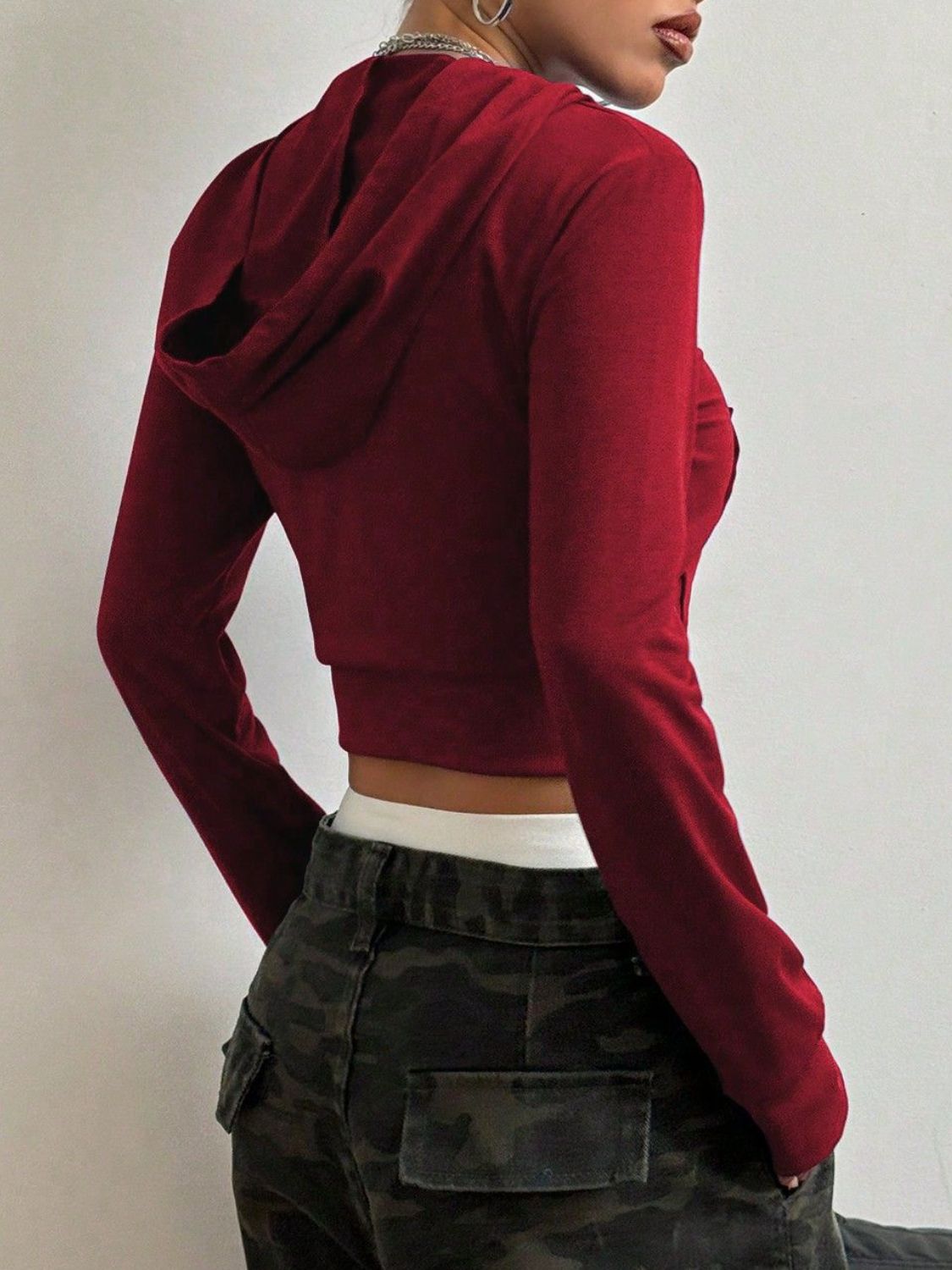 NEWYORKLISTED STYLE COLLECTION: ITALIA Letter Graphic Long Sleeve Hoodie - NEWYORKLISTED