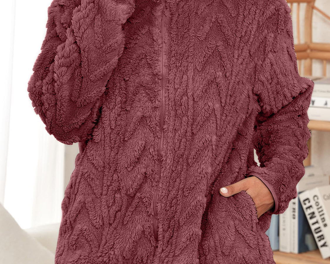 NEWYORKLISTED STYLE COLLECTION: Long Sleeve Warm Sweater Jacket - NEWYORKLISTED