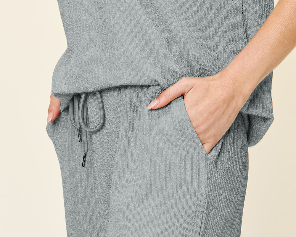 NYLD Short Sleeve T-Shirt and Wide Leg Pants - NEWYORKLISTED