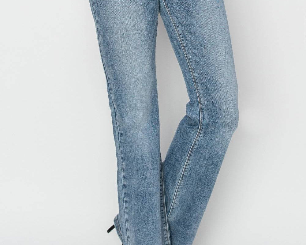 RISEN Full Size Mid Rise Bootcut Jeans - NEWYORKLISTED