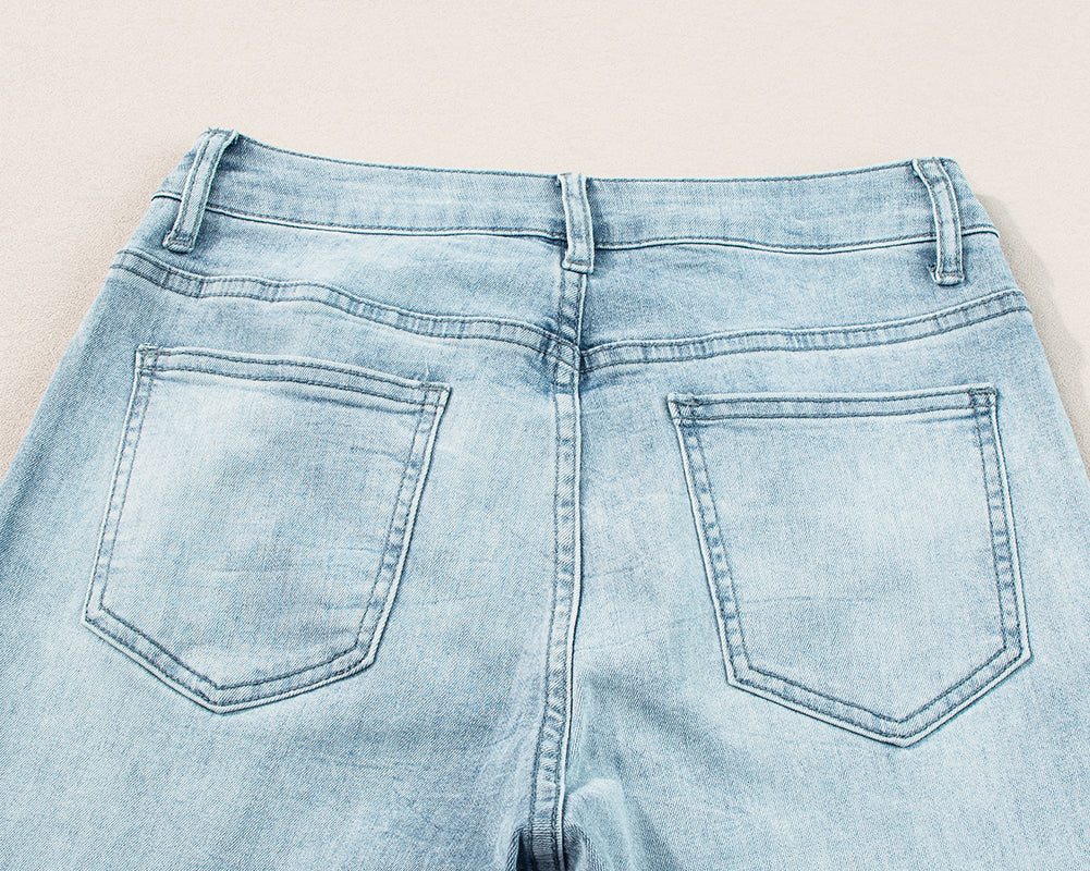 NEWYORKLISTED STYLE COLLECTION: Wide Leg Jeans with Pockets - NEWYORKLISTED