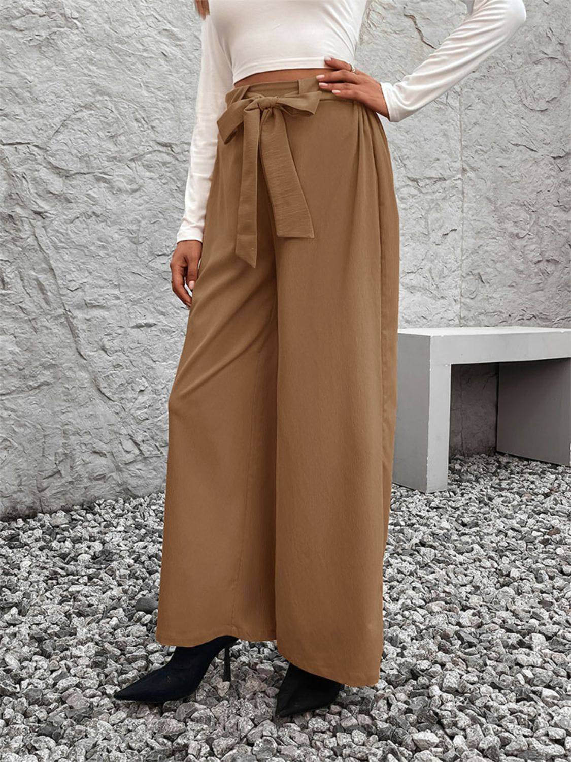 NEWYORKLISTED Style Collection: High Waist Wide Leg Pants - NEWYORKLISTED