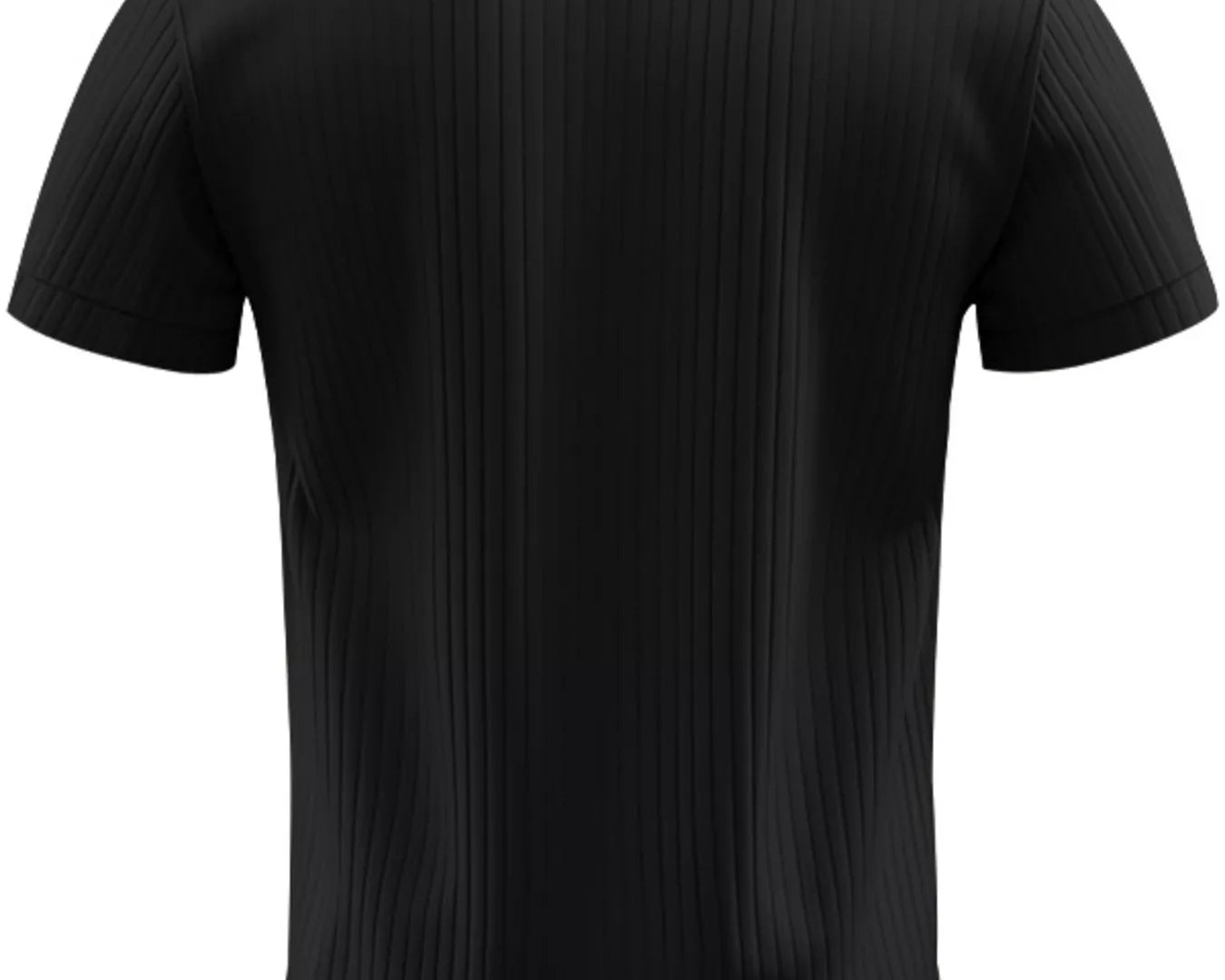 NEWYORKLISTED ATLAS MEN'S COLLECTION: Black t-shirt on a white background