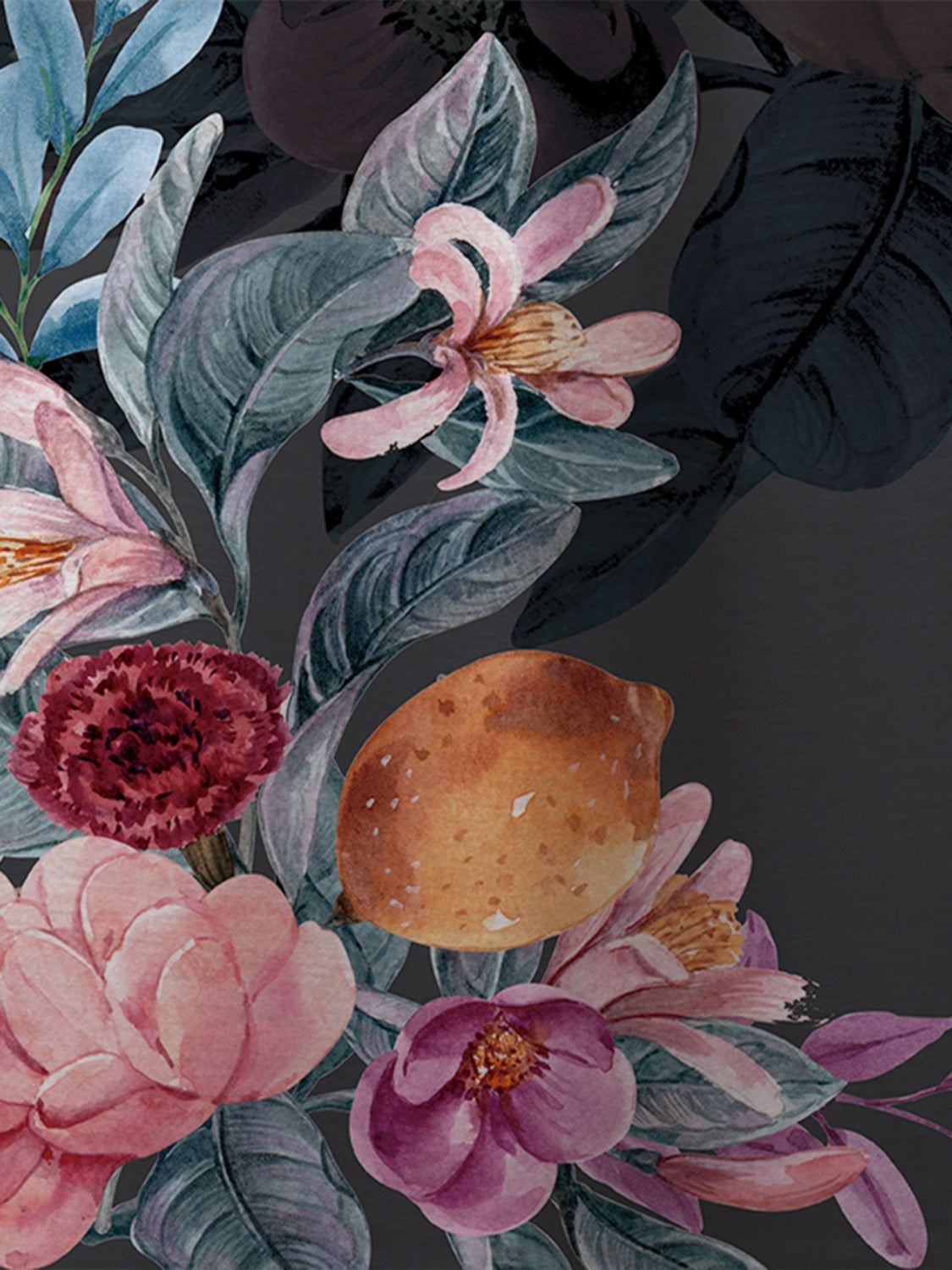 FAM-FAM Printed Elastic Waist Midi Skirt - NEWYORKLISTED