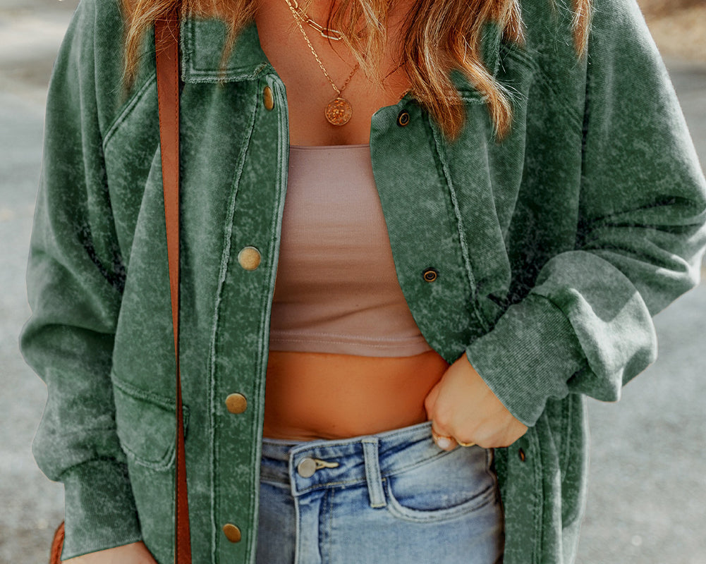 NEWYORKLISTED STYLE COLLECTION: Long Sleeve Shacket - NEWYORKLISTED