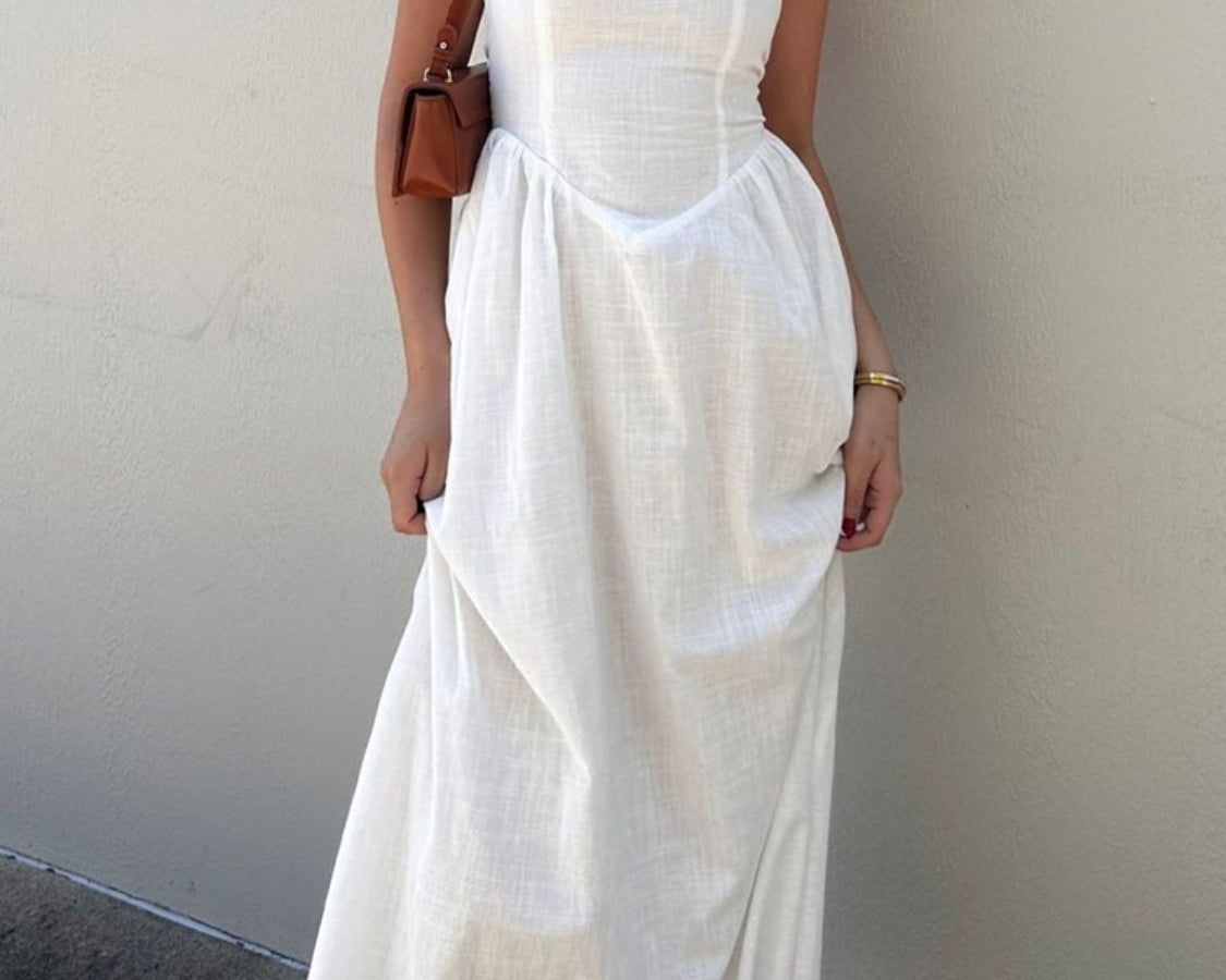 NEWYORKLISTED STYLE COLLECTION: Ruched Halter Neck Midi Dress - NEWYORKLISTED