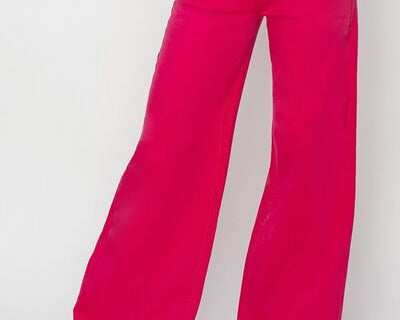 NEWYORKLISTED STYLE COLLECTION: RISEN High Rise Wide Leg Jeans
