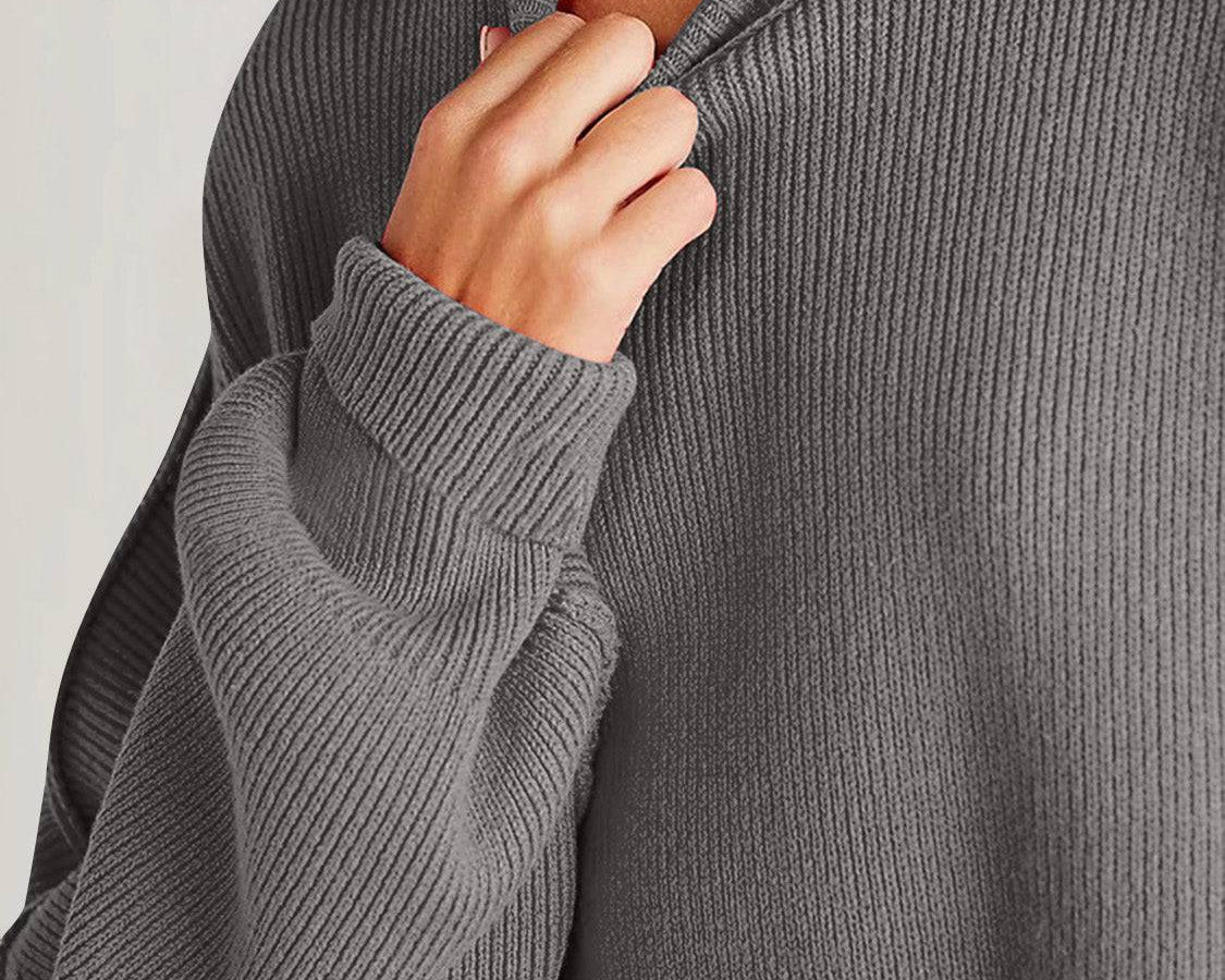 NEWYORKLISTED STYLE COLLECTION: Round Neck Long Sleeve Sweater - NEWYORKLISTED