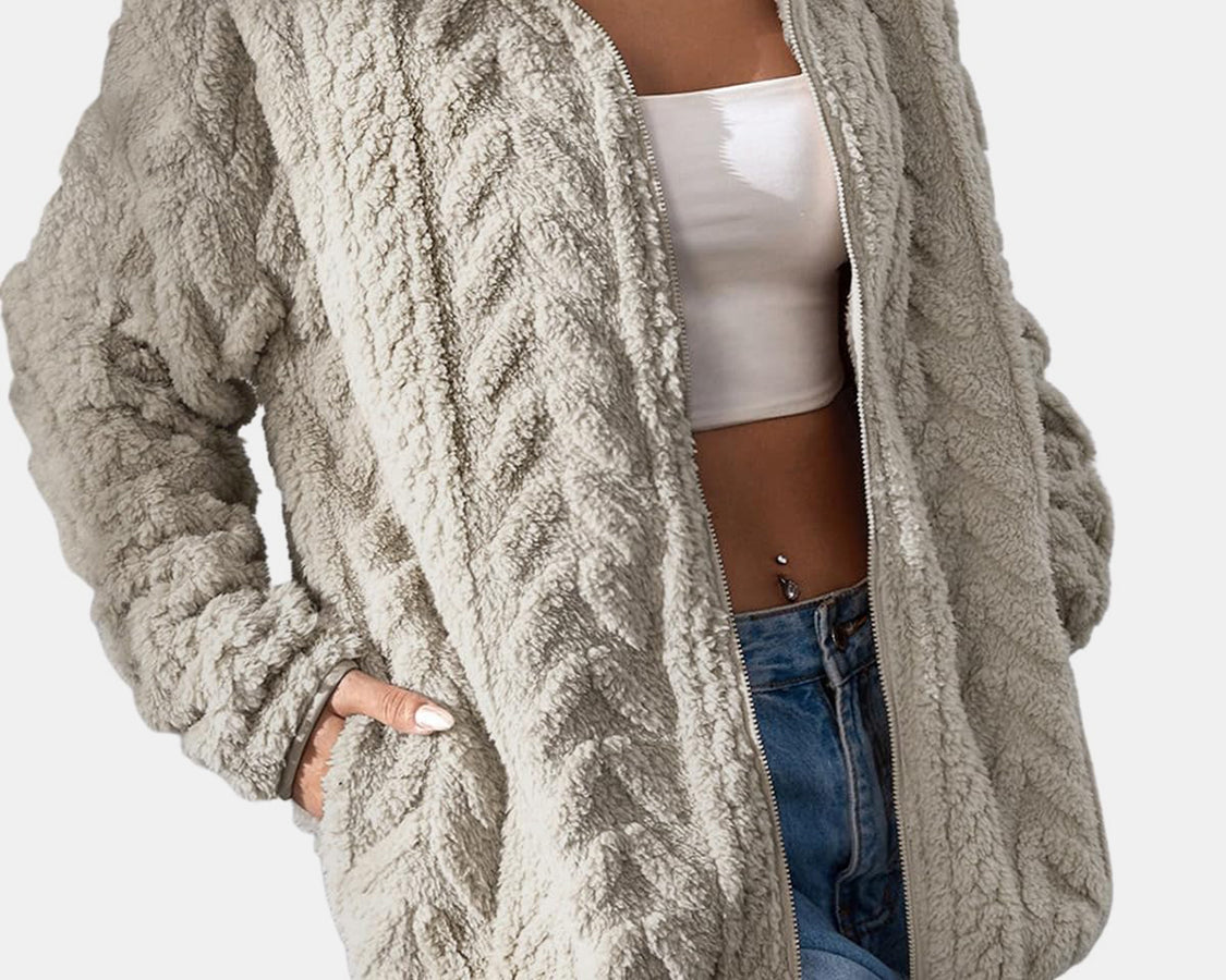 NEWYORKLISTED STYLE COLLECTION: Long Sleeve Warm Sweater Jacket - NEWYORKLISTED