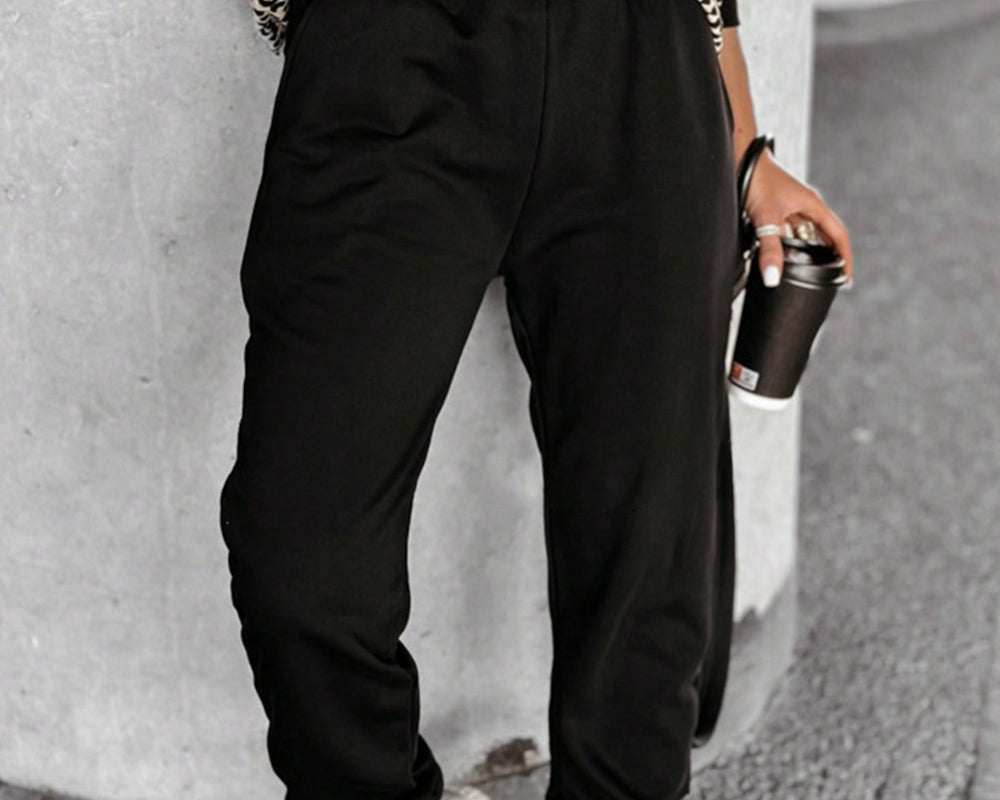 NEWYORKLISTED STYLE COLLECTION: Leopard Print Comfort Top and Pants Set - NEWYORKLISTED