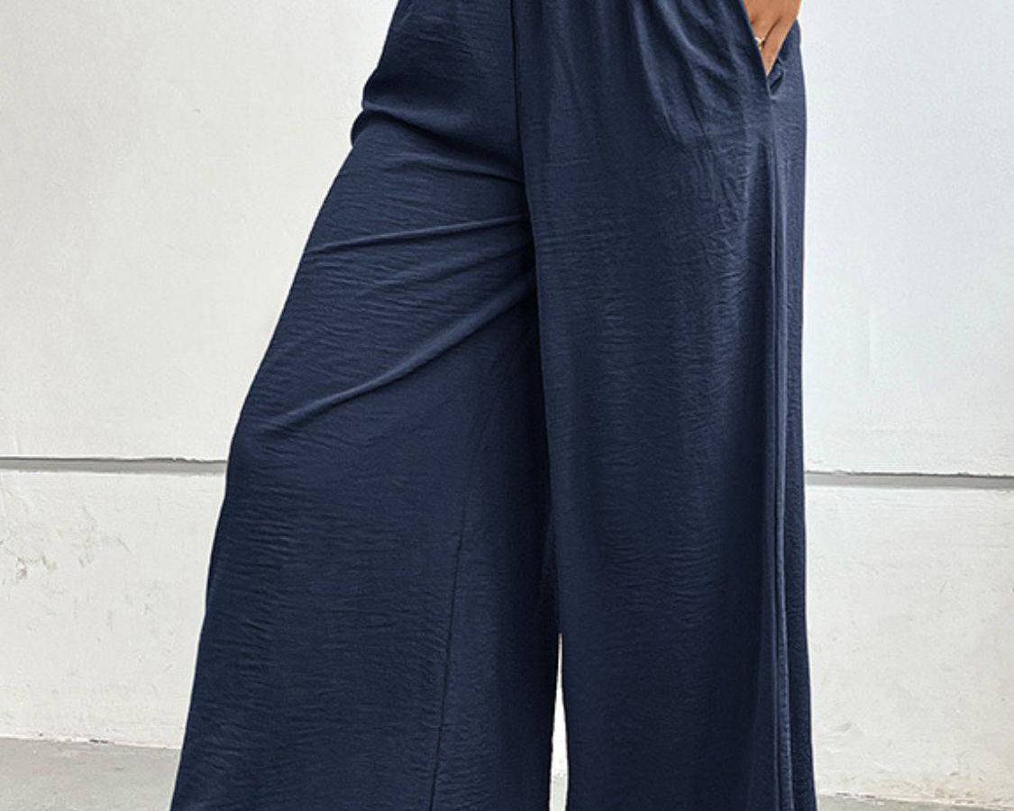 NYLD Wide Waistband Relax Fit Long Pants - NEWYORKLISTED