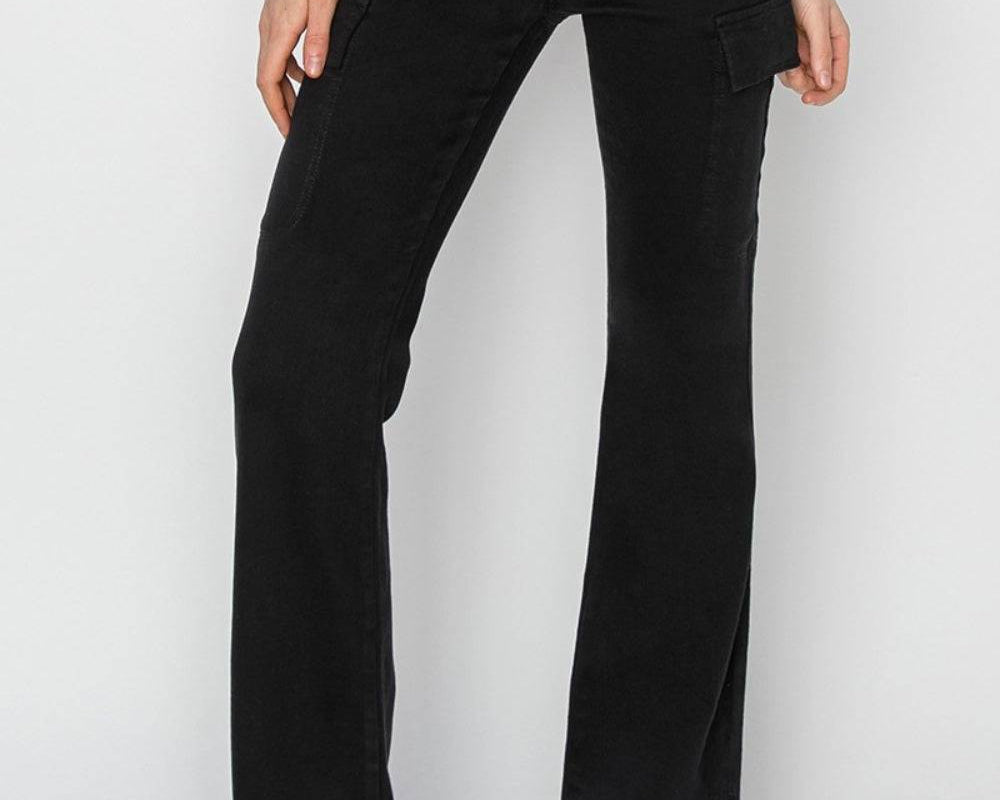 NEWYORKLISTED Style Collection Cargo Bootcut Jeans - NEWYORKLISTED