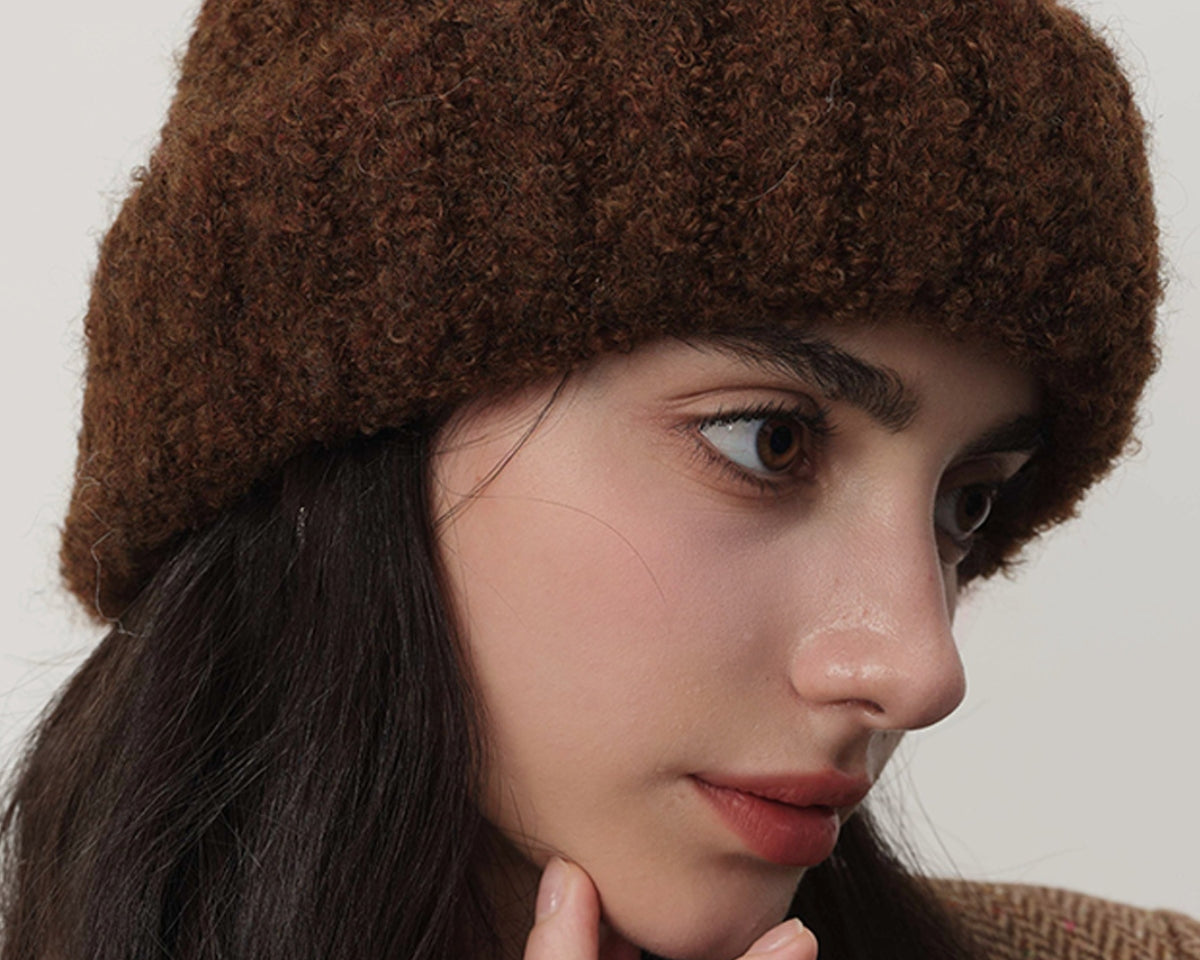 Solid Color Thermal Knit Hat - NEWYORKLISTED