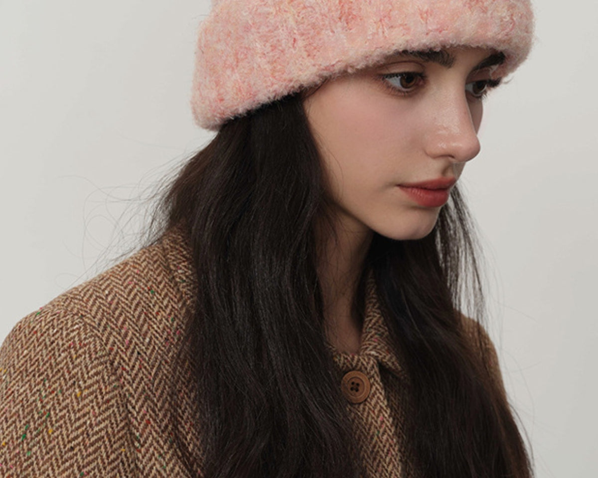 Solid Color Thermal Knit Hat - NEWYORKLISTED