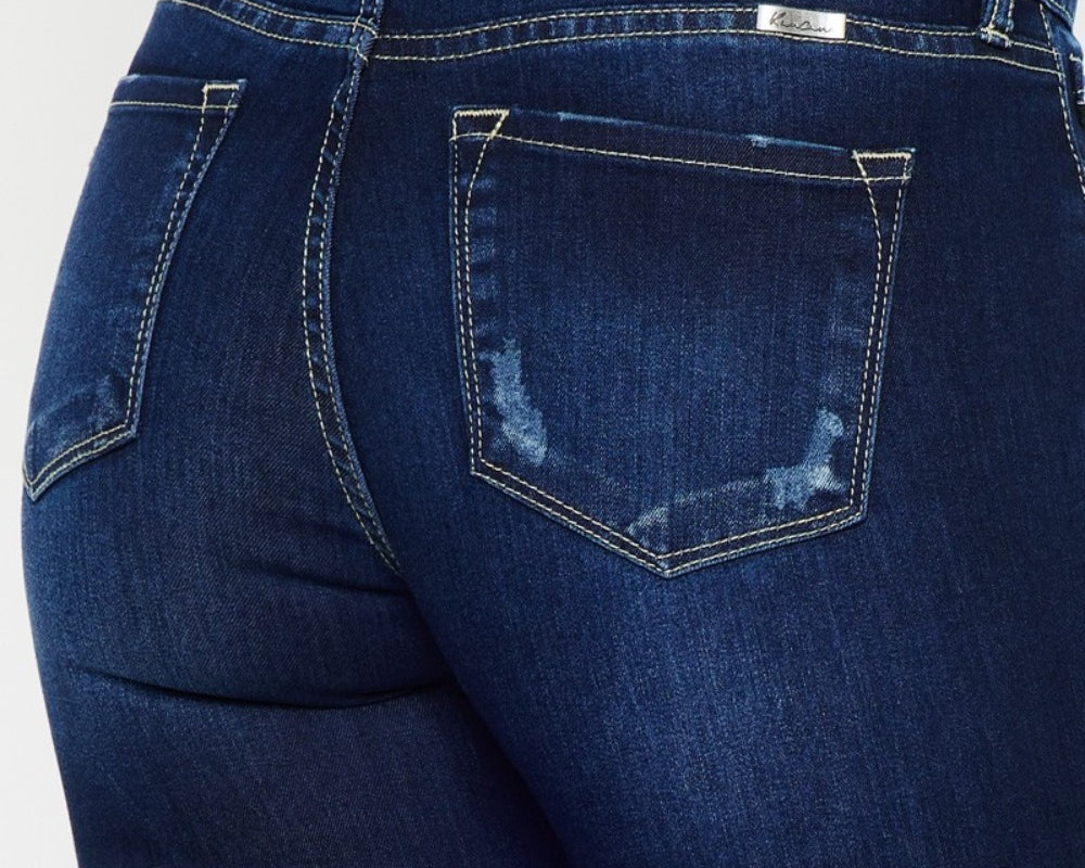 NEWYORKLISTED STYLE COLLECTION: Mid Rise Slim Flare Jeans - NEWYORKLISTED