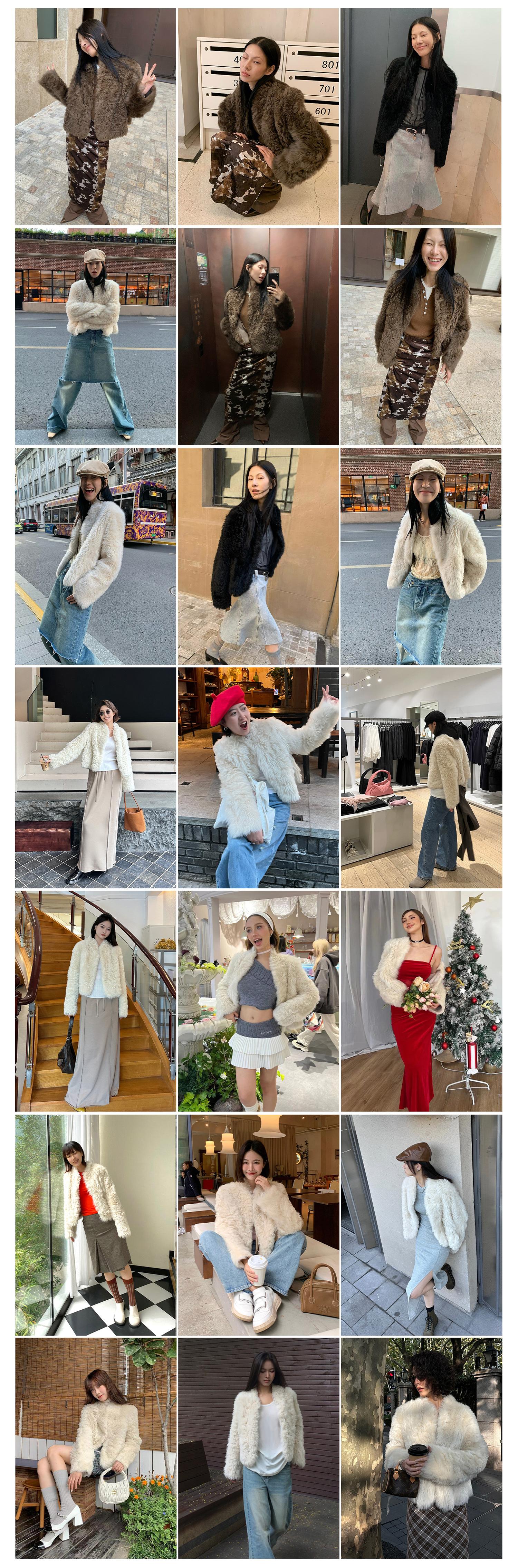 NEWYORKLISTED STYLE COLLECTION: Mist Fairy Tuscan Sheepskin Coat - NEWYORKLISTED