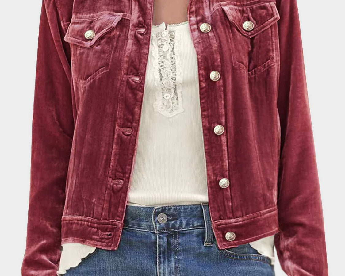 Long Sleeve Jacket with Chest Pockets: NEWYORKLISTED STYLE COLLECTION - NEWYORKLISTED