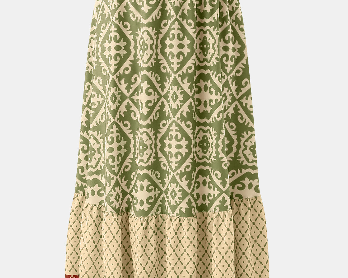 NEWYORKLISTED STYLE COLLECTION: Maxi Print Skirt - NEWYORKLISTED