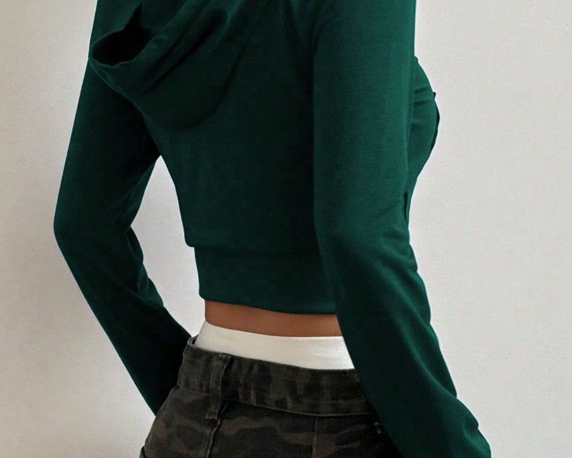 NEWYORKLISTED STYLE COLLECTION: ITALIA Letter Graphic Long Sleeve Hoodie - NEWYORKLISTED