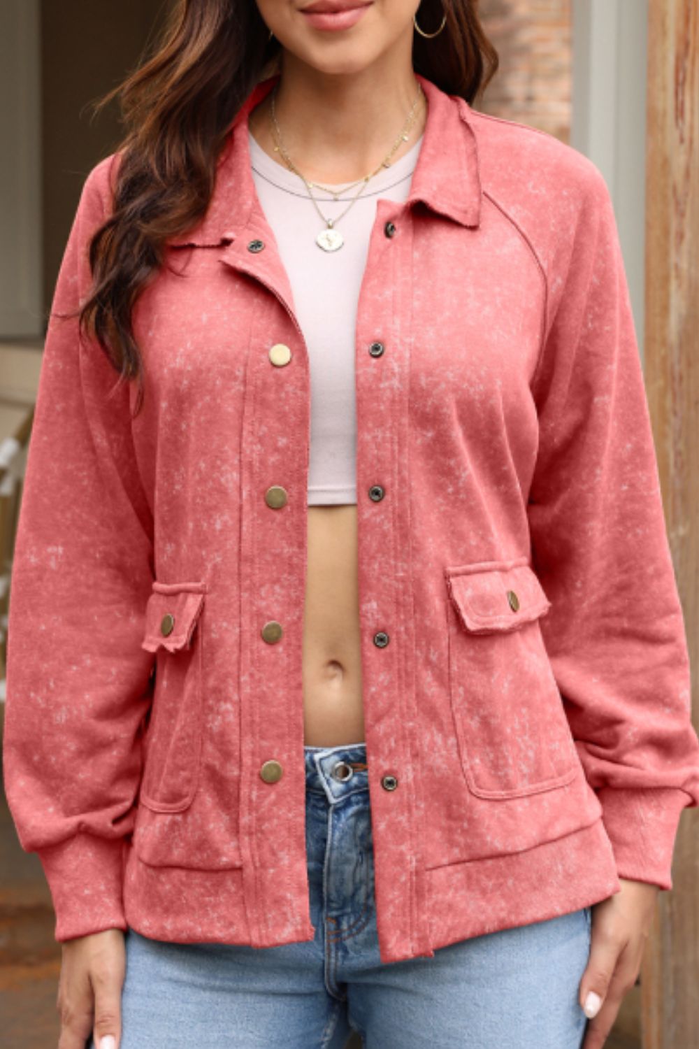 NEWYORKLISTED STYLE COLLECTION: Long Sleeve Shacket - NEWYORKLISTED