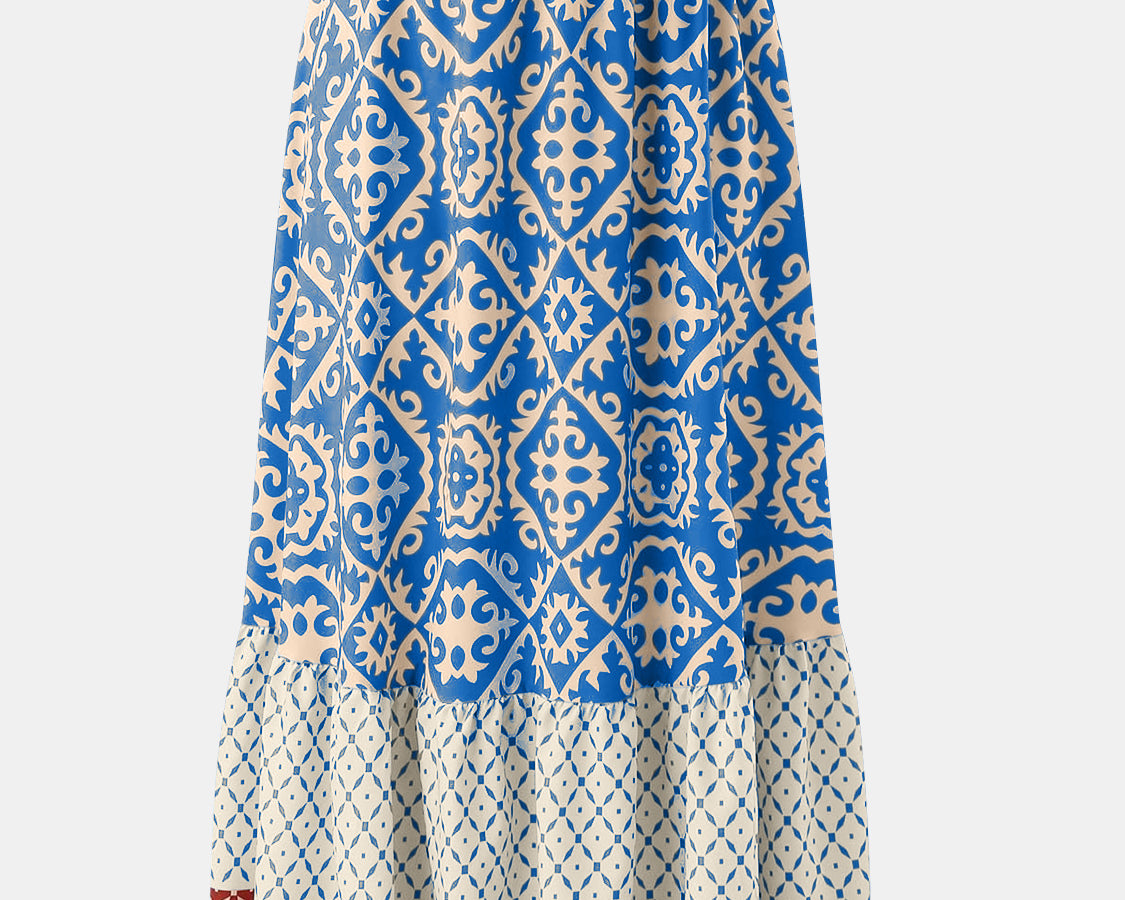 NEWYORKLISTED STYLE COLLECTION: Maxi Print Skirt - NEWYORKLISTED