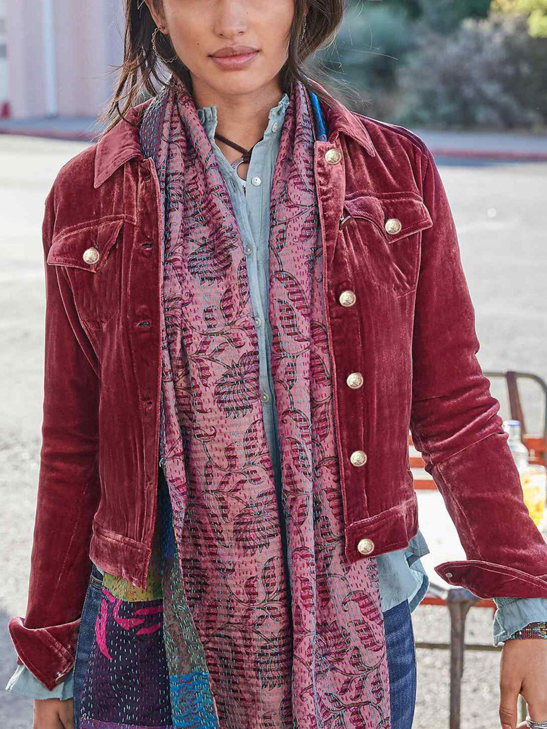 Long Sleeve Jacket with Chest Pockets: NEWYORKLISTED STYLE COLLECTION - NEWYORKLISTED