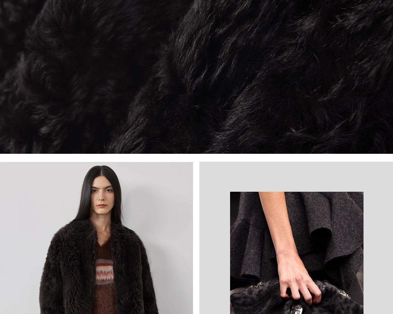 NEWYORKLISTED STYLE COLLECTION: Mist Fairy Tuscan Sheepskin Coat - NEWYORKLISTED