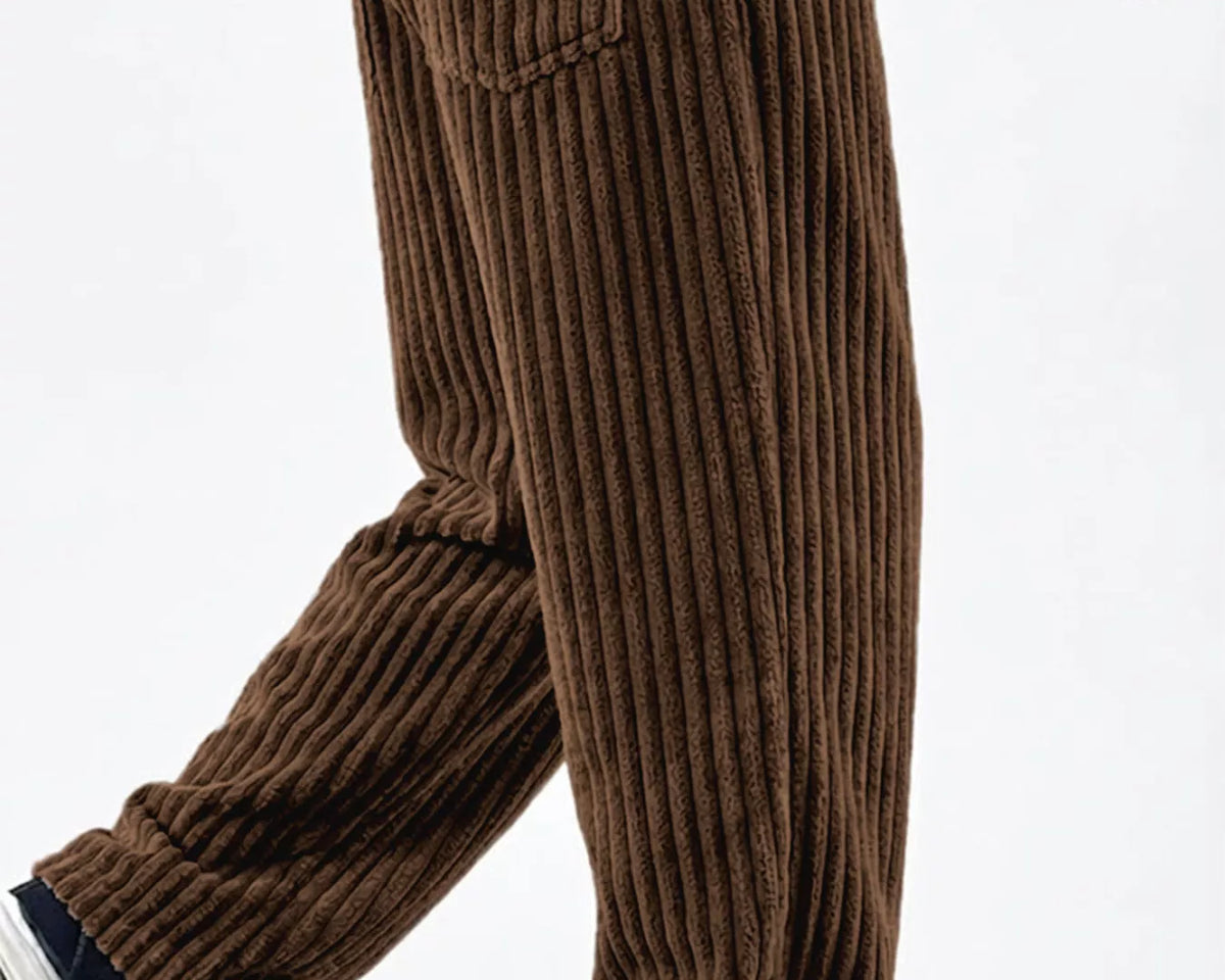 NEWYORKLISTED ATLAS MEN'S COLLECTION – Men's corduroy wide-leg pants, product image 5