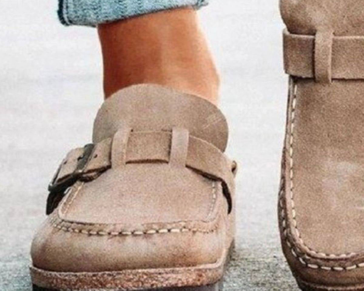 NEWYORKLISTED STYLE COLLECTION: Low Heel Buckle Loafers - NEWYORKLISTED