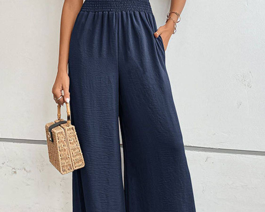 NYLD Wide Waistband Relax Fit Long Pants - NEWYORKLISTED