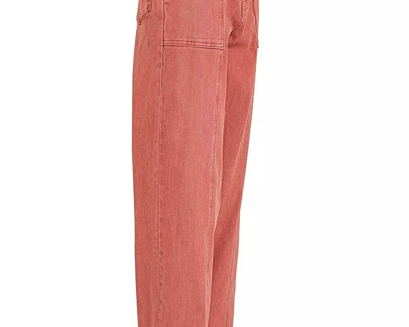 NEWYORKLISTED Style Collection: Pink pants on a white background with 'CABERNET' branding.