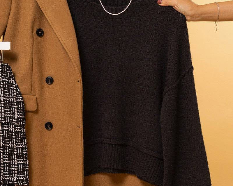 NEWYORKLISTED STYLE COLLECTION: Ribbed Sweater - NEWYORKLISTED