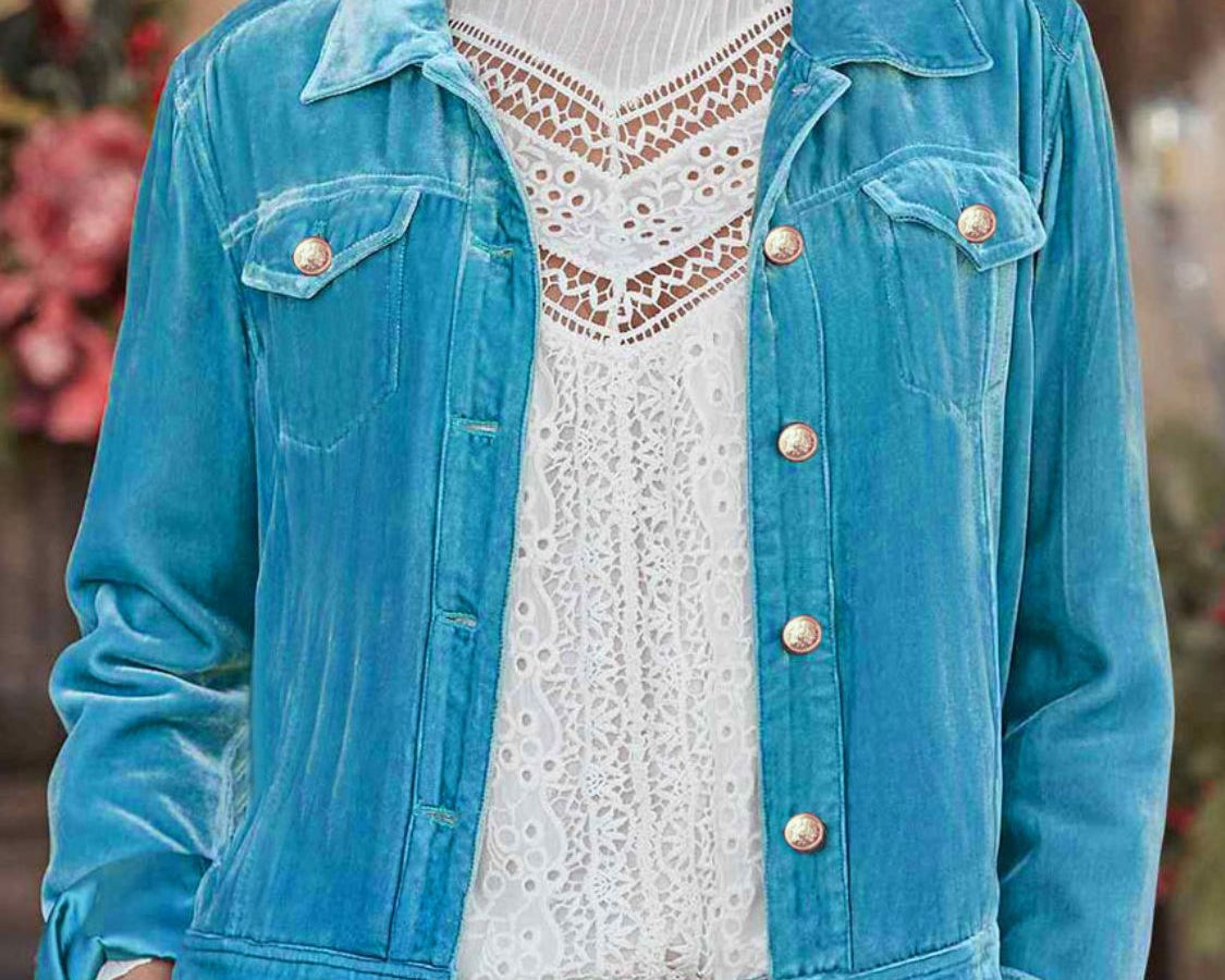 Long Sleeve Jacket with Chest Pockets: NEWYORKLISTED STYLE COLLECTION - NEWYORKLISTED