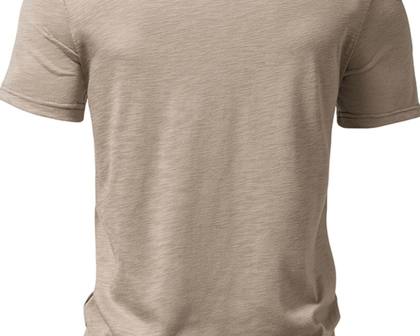 NEWYORKLISTED ATLAS MEN'S COLLECTION: Beige t-shirt on a white background