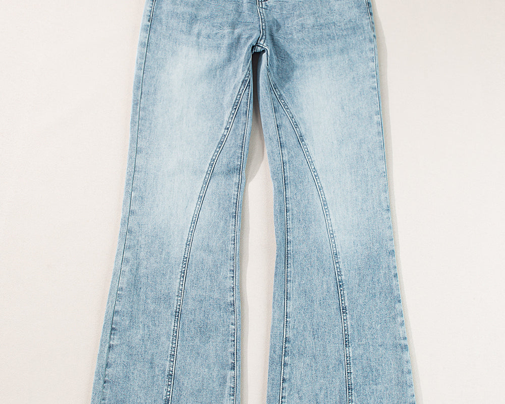 NEWYORKLISTED STYLE COLLECTION: Wide Leg Jeans with Pockets - NEWYORKLISTED