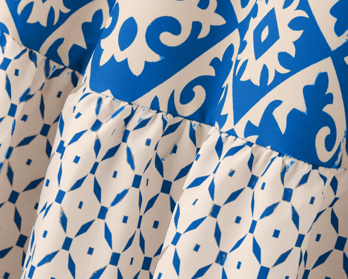 NEWYORKLISTED STYLE COLLECTION: Maxi Print Skirt - NEWYORKLISTED