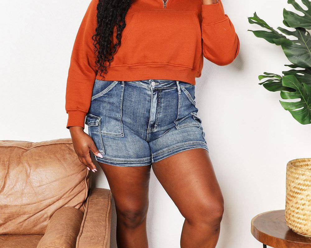 NEWYORKLISTED Style Collection: Half-Zip Long Sleeve Hoodie - NEWYORKLISTED