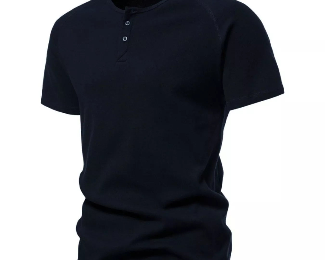 NEWYORKLISTED ATLAS MEN'S COLLECTION: Black t-shirt on a white background