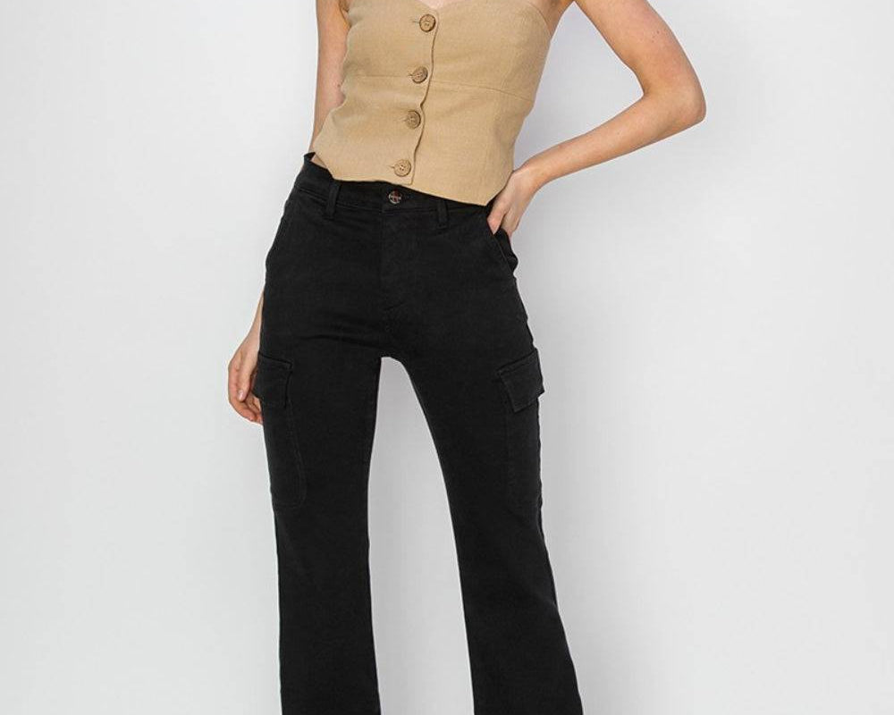 NEWYORKLISTED Style Collection Cargo Bootcut Jeans - NEWYORKLISTED