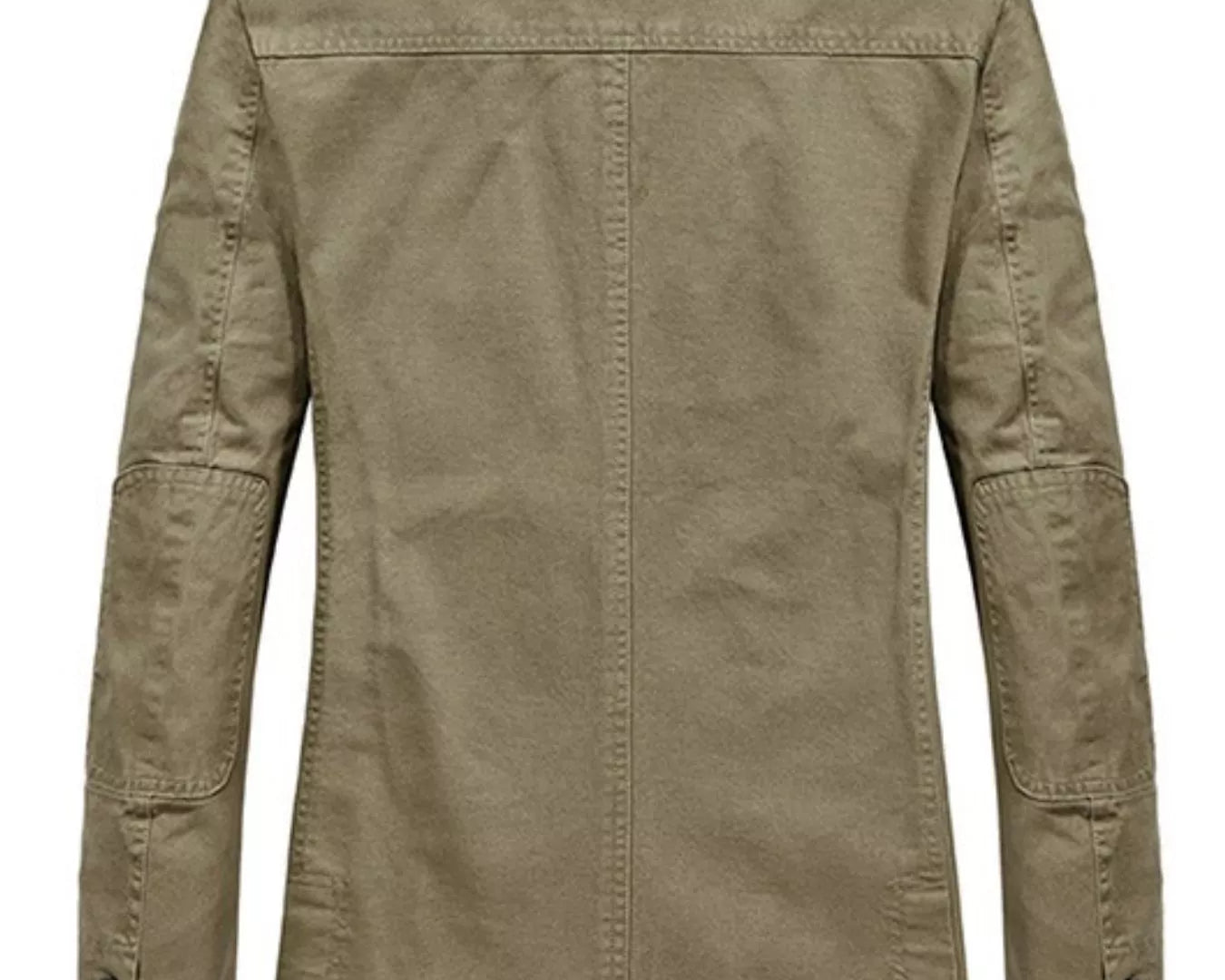 NEWYORKLISTED ATLAS MEN"S COLLECTION: Khaki jacket on a white background