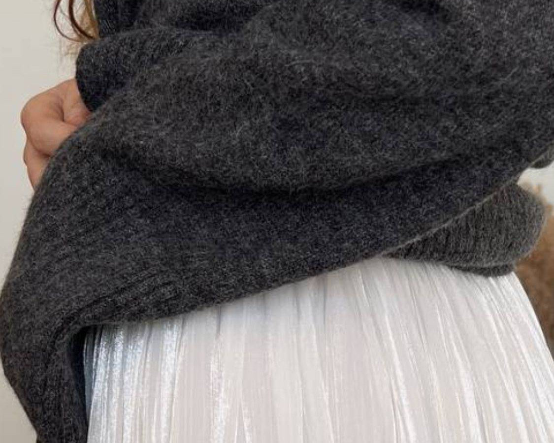 NEWYORKLISTED STYLE COLLECTION: Turtleneck Drop Shoulder Sweater - NEWYORKLISTED