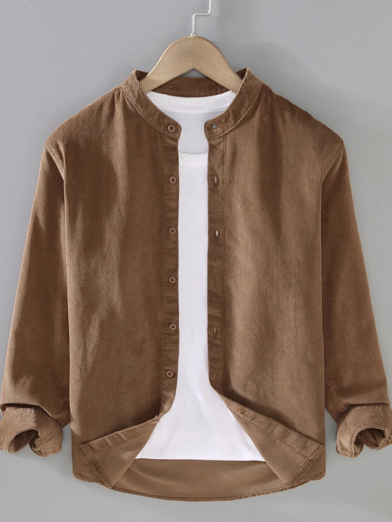 NEWYORKLISTED ATLAS MEN'S COLLECTION: Men's Button Up Long Sleeve Shirt