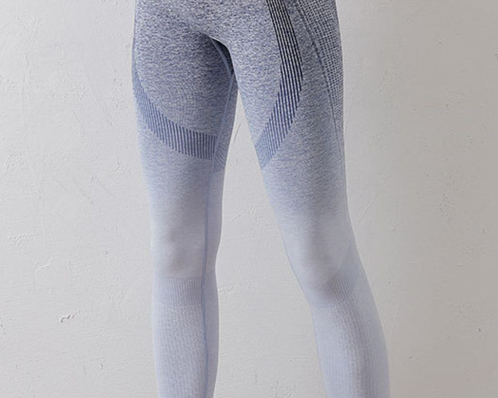 Gradient High Waist Sports Leggings - NEWYORKLISTED