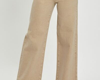 NEWYORKLISTED STYLE COLLECTION: RISEN Plus Size Wide Leg Jeans