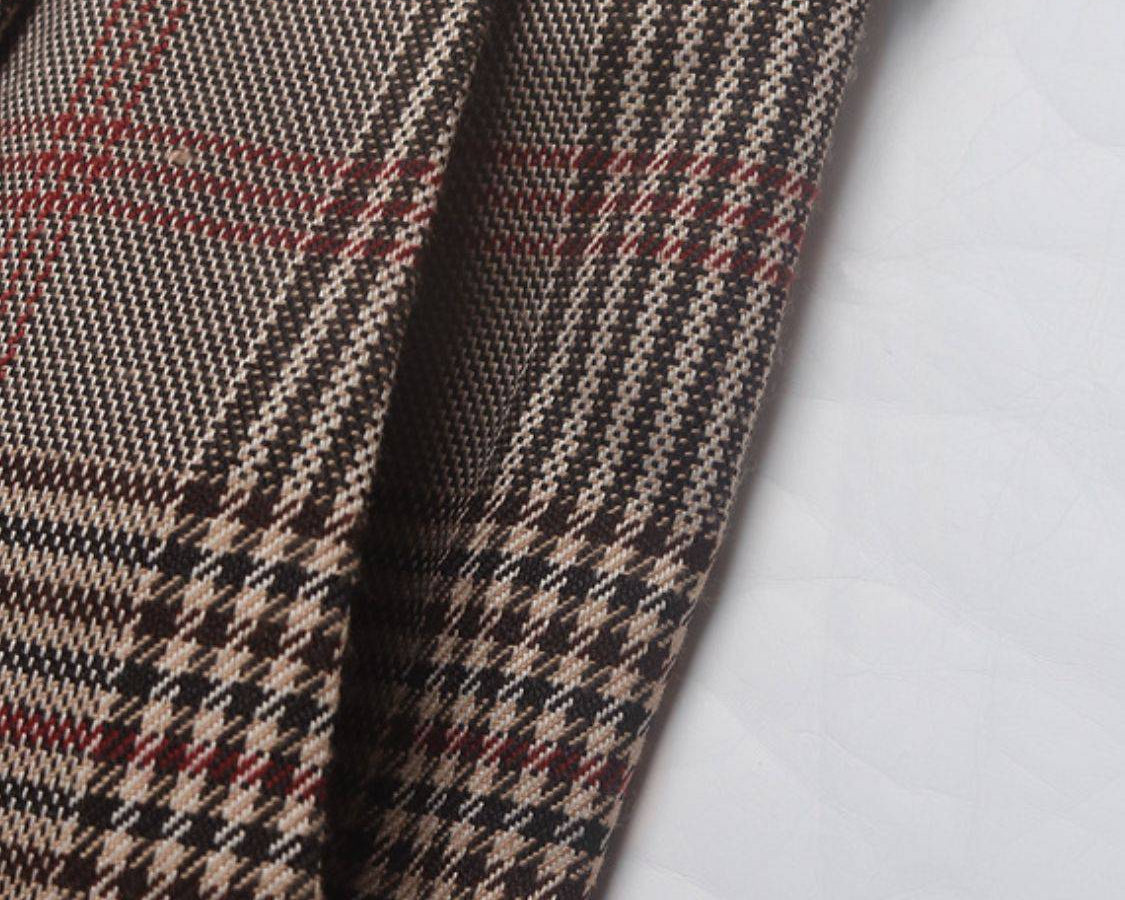 NEWYORKLISTED STYLE COLLECTION: Perfect Plaid Straight Leg Pants - NEWYORKLISTED