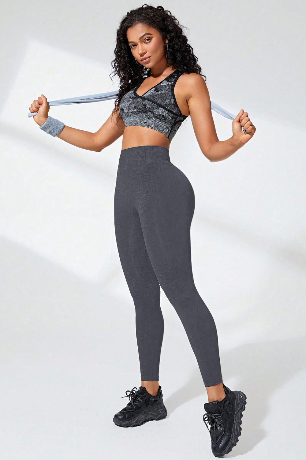 NEWYORKLSITED SYYLE COLLECTION: High Strech Waist Active Leggings - NEWYORKLISTED