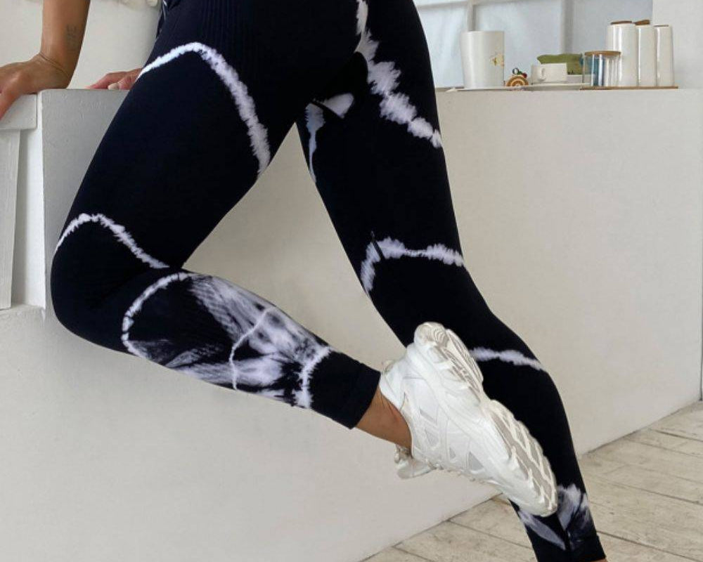 Slim Fit High Waist Long Active Pants: NEWYORKLISTED STYLE COLLECTION - NEWYORKLISTED